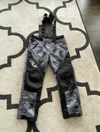 Snowmobile Bibs Pants Fly Racing Snx Pro Black And Gray Men's Xl. Fixed Price $199.00.