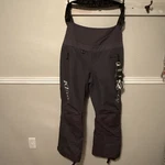 Klim Alpine Bib Pants Womans Medium Regular Black Asphalt Nwt Snowmobiling. Fixed Price $209.99.