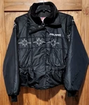 Polaris Snowmobile Jacket Mens Size Large? Thinsulate Ski Logo Usa Black Stars. Fixed Price $49.99.