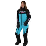 Fxr Women's Sky Blue Electric Pink Maverick Insulated Monosuit 232948-1053-10. Fixed Price $779.99.