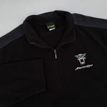Arcticwear Cat Fleece Pullover Mens Large Black 1/4 Zip Embroidered Logo. Fixed Price $37.99.