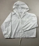 Athleta Women S Xl Drift Poplin Jacket White Lightweight And Breathable. Fixed Price $30.00.