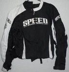 Speed & Strength Textile Motorcycle Jacket Women Large. Fixed Price $25.00.