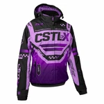Castle Womens CX-1 G1 Snowmobile Jacket Purple Medium 71-5594. Fixed Price $329.99.