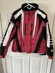 Pure Polaris Women Large Snowmobile Jacket Berry Pink/black & White. Very Good. Fixed Price $65.00.