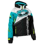 Castle X Code G3 Women's Snowmobile Jacket Turquoise/hi-vis. Fixed Price $139.99.