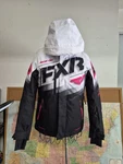 Fxr Womens Insulated Snowmobile Jacket White/black/pink Sz 4 Float Assist Tech. Fixed Price $200.00.
