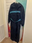 Vtg 1980'S Outdoor Exchange / Ski Snowmobile Suit Black Sz Lg 42-44 Euc!!. Fixed Price $39.99.
