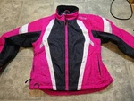 Women's Xl Hjc Pink Snowmobile Ski Jacket Coat Full Zip. Fixed Price $74.99.