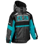 Castle X Strike G4 Toddler Snowmobile Jacket - Turquoise/black. Fixed Price $119.99.