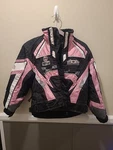 Castle Youth Xs Ventec Blk/pink Racing Jacket Snowmobile Hitena. Fixed Price $49.99.