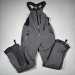 Klim Storm Bib Overalls Mens Small Gore-tex Padded Knees Snow Board Worn. Fixed Price $170.99.