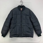 Roper Range Gear Bomber Jacket Mens Medium Black Quilted Insulated Puffer Work. Fixed Price $30.95.