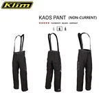 Klim Men's Kaos Light Insulated Snowmobile Pants/bib, Black Asphalt- Md. Fixed Price $299.99.