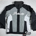 Polaris Ripper Retro Snowmobile Jacket Unisex Medium Black Gray Riding Outdoor. Fixed Price $249.95.