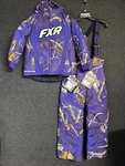 Fxr Racing Outdoor Helix Jacket & Pants Purple Realtree Camo F.a.s.t. Youth Sz 8. Fixed Price $199.99.
