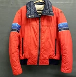 Vintage Slalom Red/navy Blue Bomber Style Puffer Ski Jacket Men's Large. Fixed Price $29.99.
