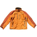 Spyder Mens Ski Jacket Orange Hooded Waterproof Winter Coat L. Fixed Price $23.99.