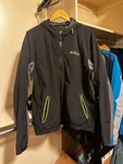 Klim Men's Insulated Stow Away Jacket Black And Gray Full Zip Xl. Fixed Price $180.00.
