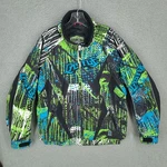 Castle X Jacket Mens Large Snowmobile Racing Switch Special Edition Zip Up Flair. Fixed Price $66.50.