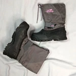 Arctic Cat Snow Boots Winter Ski Lined Drawstring Insulated Girls Youth Size: 3. Fixed Price $12.50.