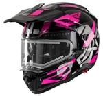 Fxr Maverick Snow Helmet W/electric Shield Black/fuchsia. Fixed Price $399.99.