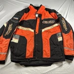 Fxr Performance Technology Snowmobile Jacket Men Xl Black/orange Vintage 90S. Fixed Price $129.98.