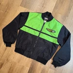 Arctic Cat Jacket Snowmobile Racing Neon Zl Bomber Coat Vintage Womens Medium. Fixed Price $34.99.