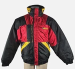 Ski-doo Gear Black Red Bombardier Snowmobile Insulated Racing Jacket Large. Fixed Price $129.99.