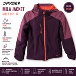 Spyder Mila Girls Ski Jacket Size 12 Plum Exo Shield 10K Waterproof Snow Coat. Fixed Price $59.99.