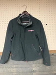 Motorfist Women Softshell Jacket Black Full Zip Fleece Lined Size Medium. Fixed Price $29.99.