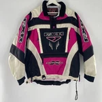 Fxr Cold Cross Pullover Snowmobile Jacket Shell Pink White Women's Sz 10 Medium. Fixed Price $89.99.