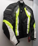 Nos Cortech Vrx Textile Jacket Blk / Hi Viz Mens Lg 44 8950-0113-06. Fixed Price $159.99.