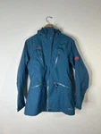 Mammut Jacket Women Medium Blue Snowboarding Outerwear Ski Coat. Fixed Price $79.99.