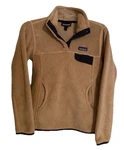 Patagonia Jacket Womens Small Beige Pullover Sweater Fleece Snap Ladies. Fixed Price $29.99.