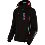 Fxr Snowmobile Womens Evo Insulated Jacket Black/mint-e Pink Fade. Fixed Price $492.46.