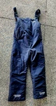 Vintage Polaris Black Nylon Snowmobile Bib Pants Union Usa Made Women Xl. Fixed Price $44.99.