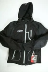 Speed & Strength Jet Black Armored Hooded Textile Jacket Medium New! Nwt. Fixed Price $74.99.