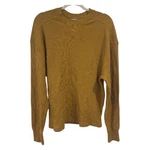 Dsg Men's Waffle Knit Crewneck Long Sleeve Shirt Honey Brown Nwt. Fixed Price $18.99.