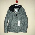 Roxy Jetty Jk Women's Ski Jacket Green Floral Dryflight Hooded Winter. Fixed Price $53.00.