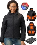 12V Lightweight Heated Jacket For Women - Ideal Outdoor Adventures. Fixed Price $166.99.