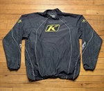 Men Klim Revolt 1/4 Zip Windbreaker Pullover Black Quarter Size Medium. Fixed Price $29.99.
