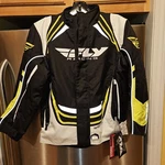 Fly Racing Snx Pro Snowmobile Jacket Youth Meduim. Fixed Price $85.00.