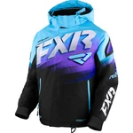 Fxr Snowmobile Child & Youth Boost Insulated Jacket Black/sky-purple Fade. Fixed Price $186.33.