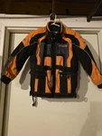 Youth Kids Arctic Cat Iron Dog Coat Jacket Size C10 Orange Snowmobile. Fixed Price $29.99.