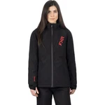 Fxr Womens Vertical Pro Insulated Softshell Jacket Black/razz Size 2XL. Fixed Price $279.50.