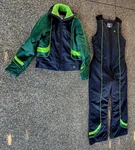 Vintage 70S 80S Arctic Cat Snowmobile Jacket Coat Men's Tall Bibs. Fixed Price $187.49.