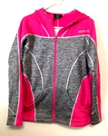 Arctic Cat Women's Racing Snowmobile Full Zip Hoodie Size Large Pink & Gray. Fixed Price $24.89.