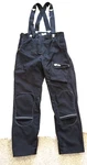 Joe Rocket Ballistic Black Motorcycle Pants Bibs Knee Pads Pockets Mens Tall. Fixed Price $89.95.