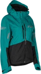 Fly Racing 470-5212XS Women's Carbon Jacket Deep Lake/black, X-small. Fixed Price $339.95.